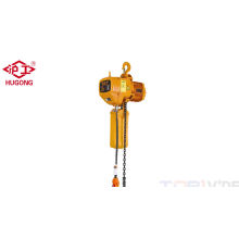 CE HSY Type 5 ton electric chain hoist with 12 volt /220volt